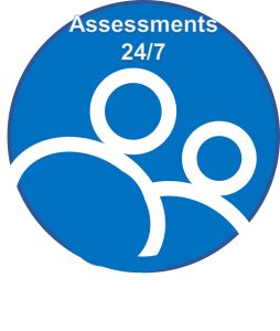 Logo form Assessments 24/7