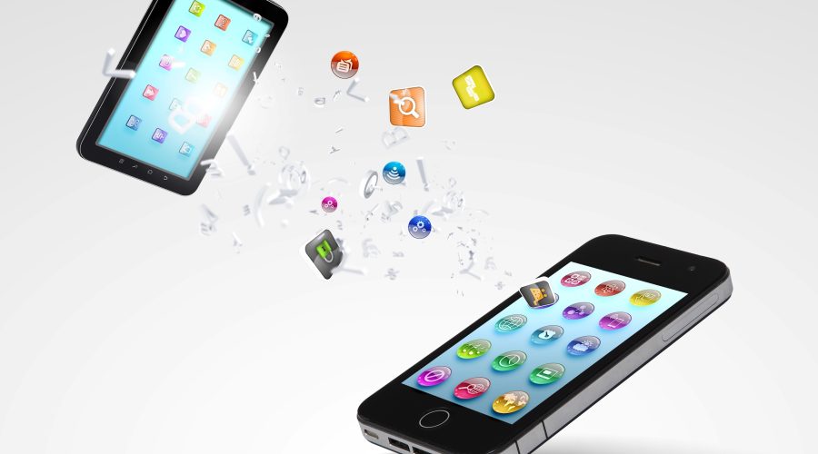 Digital Tools Every Coach Plans to Know 2 Cell Phones with data apps showing