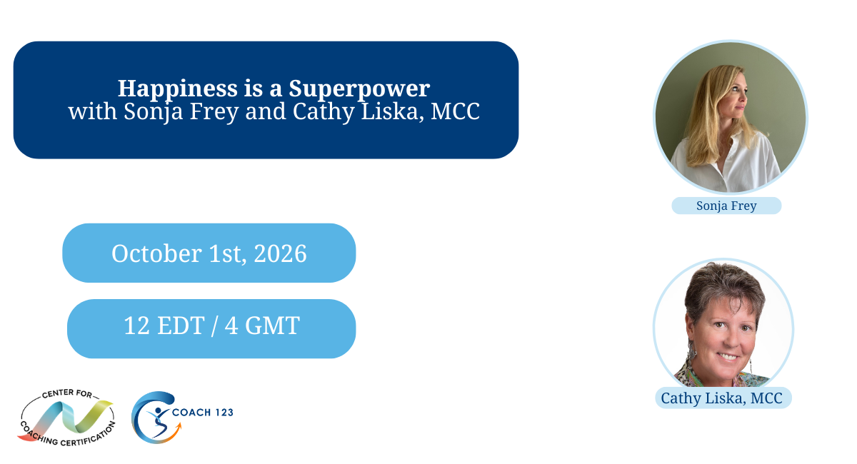 Happiness is a Superpower with Sonja Frey and Cathy Liska, MCC